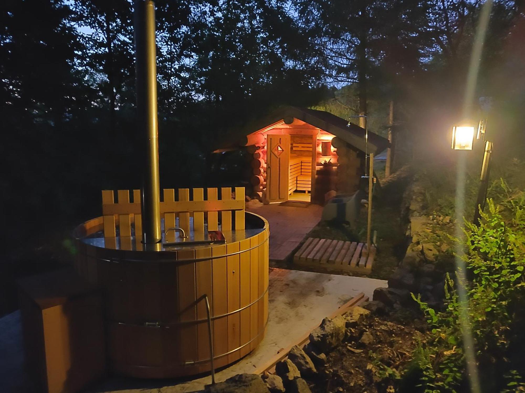Lodge Les Grangeonnes, Nature, Piscine, Bain Nordique, Sauna Pour Accueil Familiale Ou De Groupe Saint-Basile